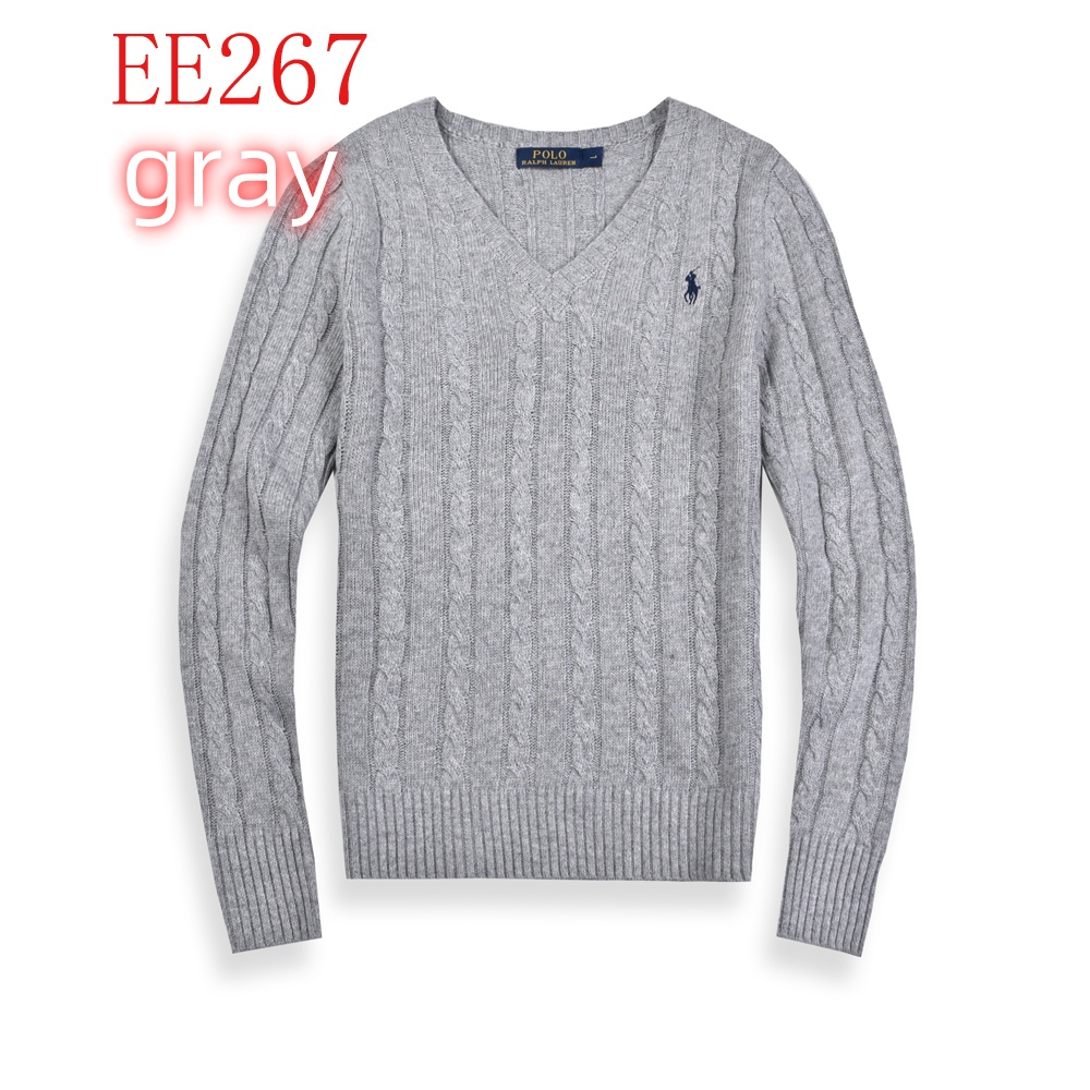 EE267 POLO Women's sweater V-neck gallery