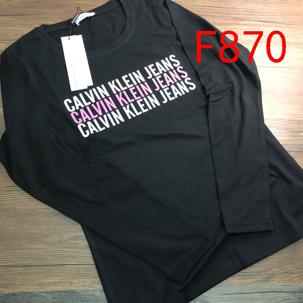 F866 CK Women long sleeve T-shirt gallery