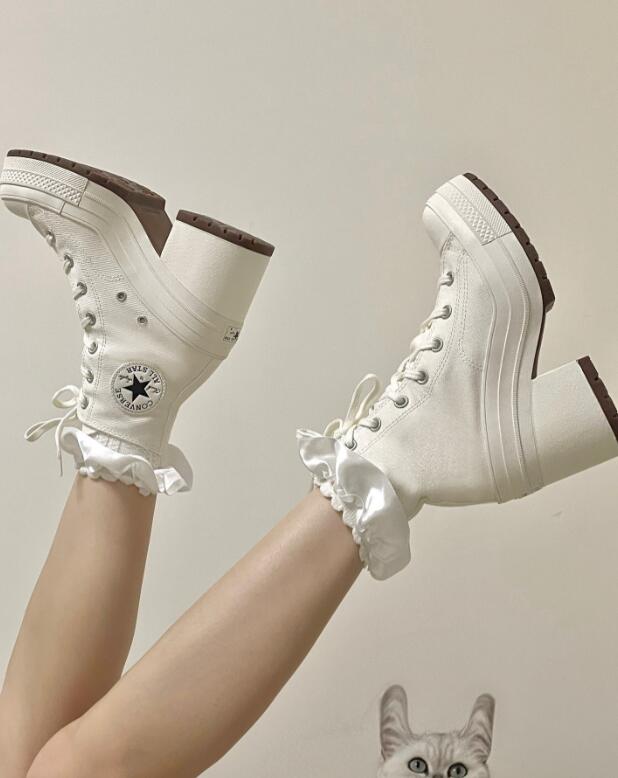 KAT converse high height 66usd gallery