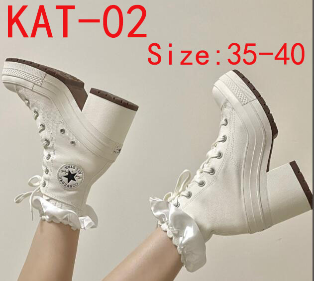 KAT converse high height 66usd gallery