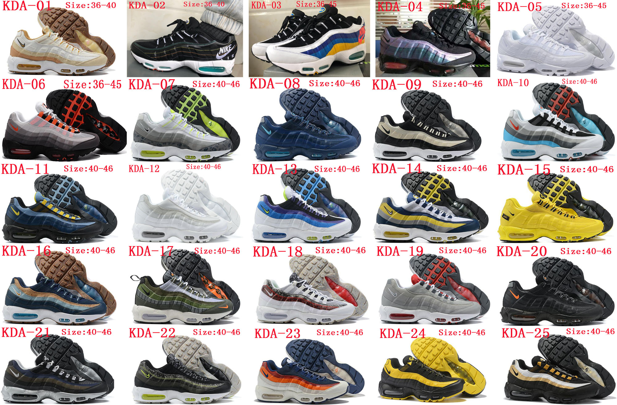 KDA air max 95 59.99usd gallery