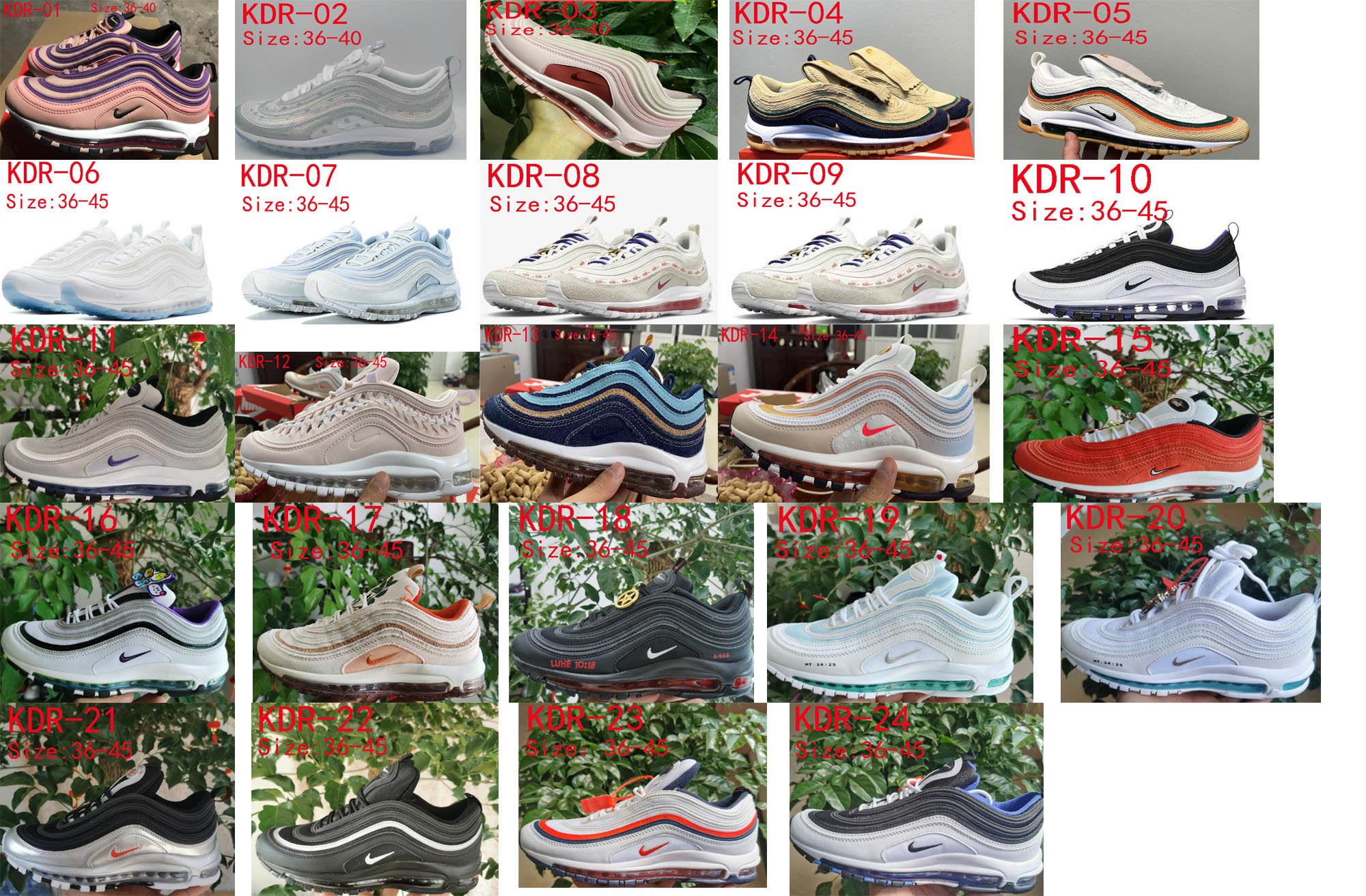 KDR air max 97 59.99usd gallery