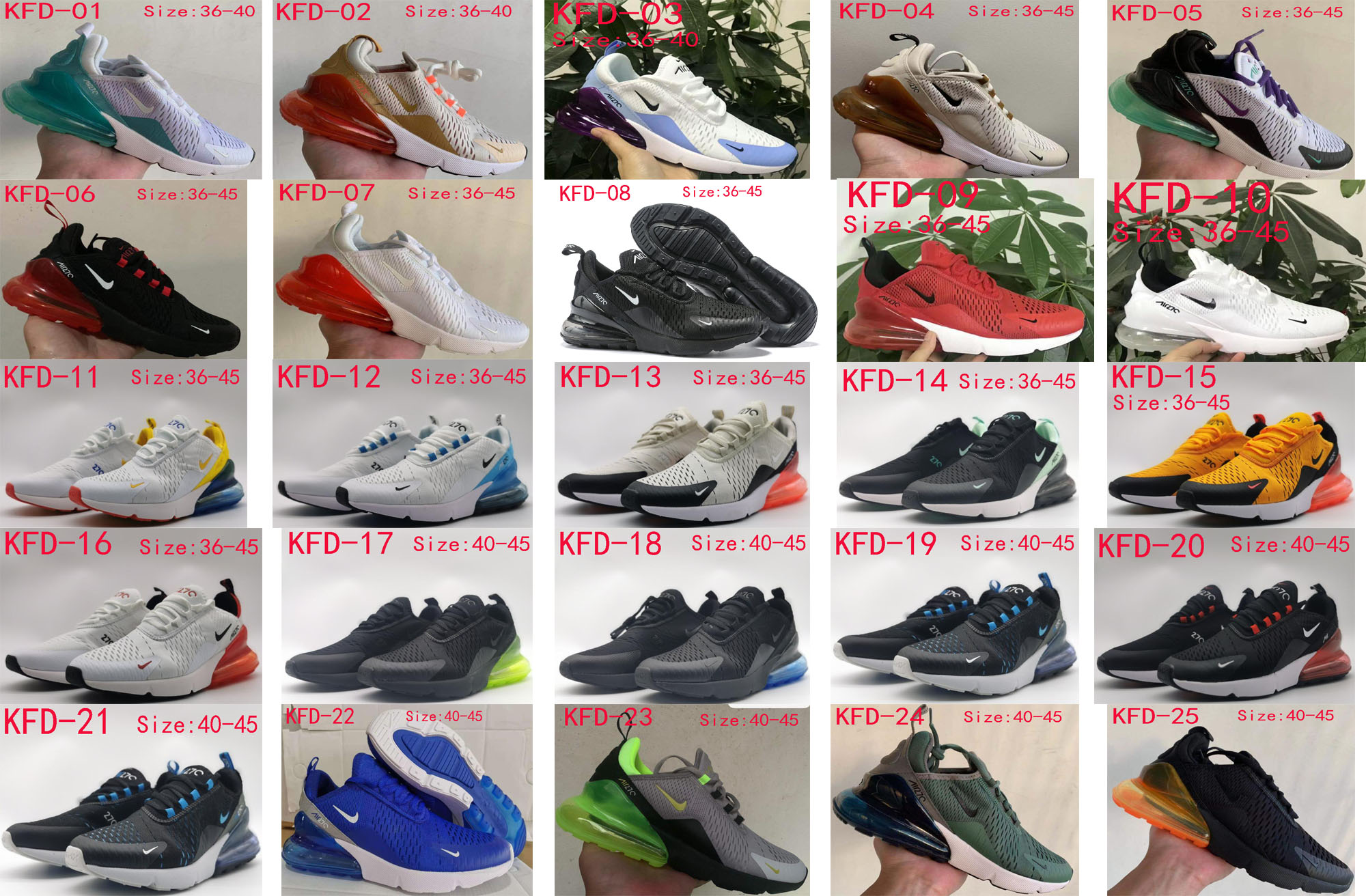 KFD air max 270 59.99usd gallery