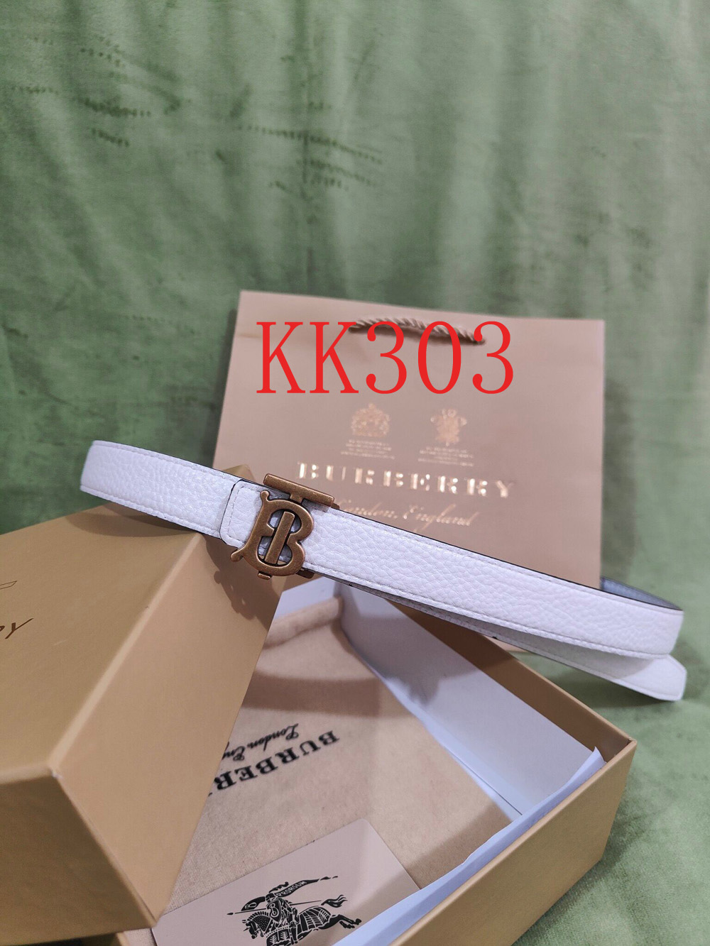 KK299 BURBERRY Belt gallery