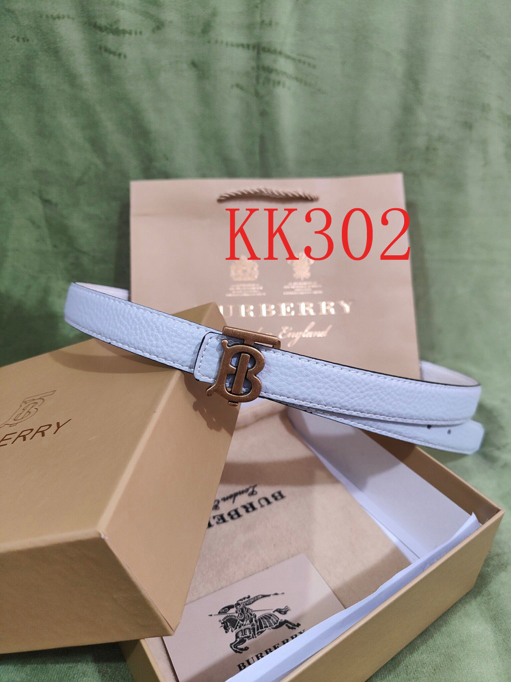 KK299 BURBERRY Belt gallery