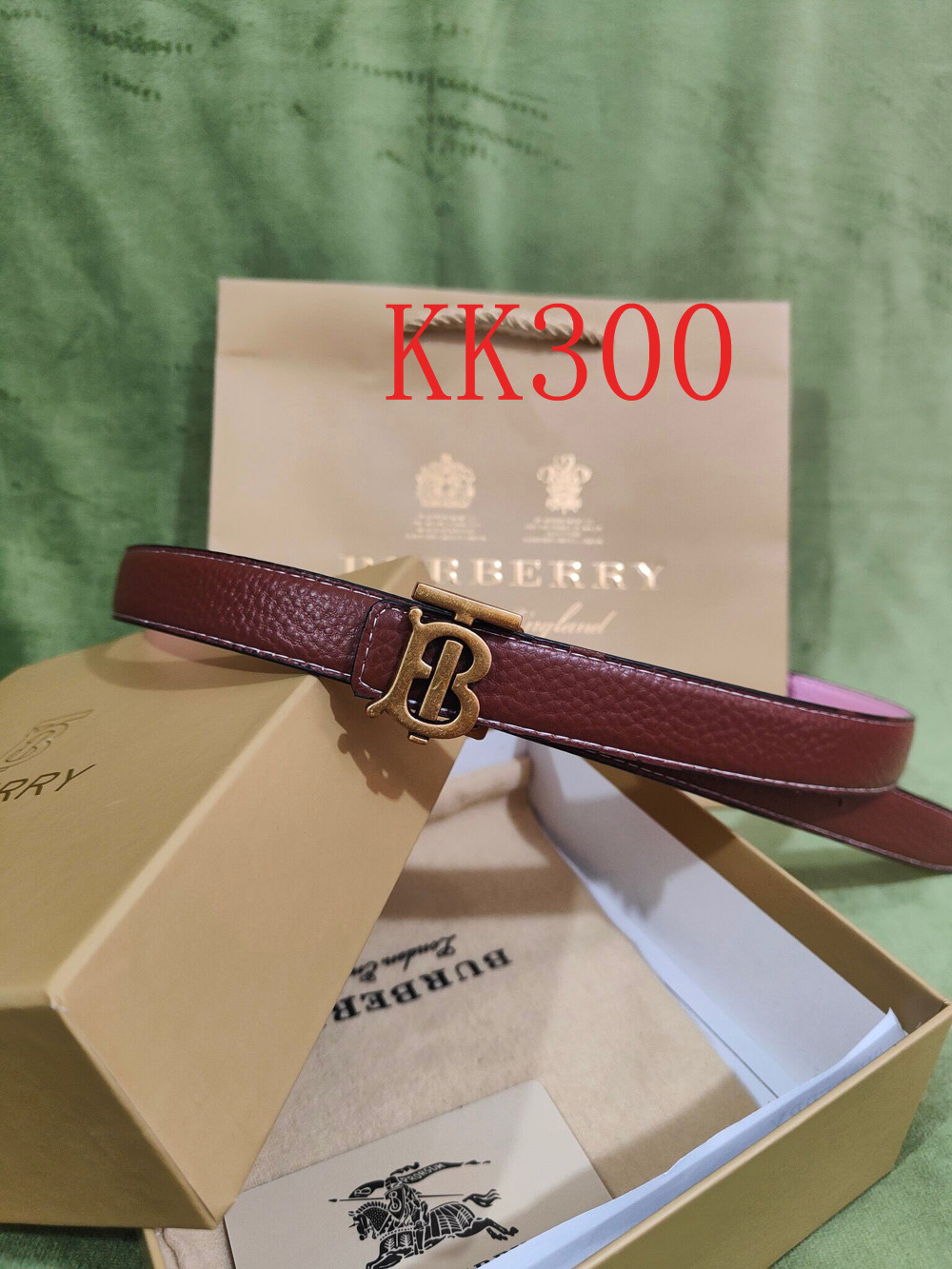 KK299 BURBERRY Belt gallery