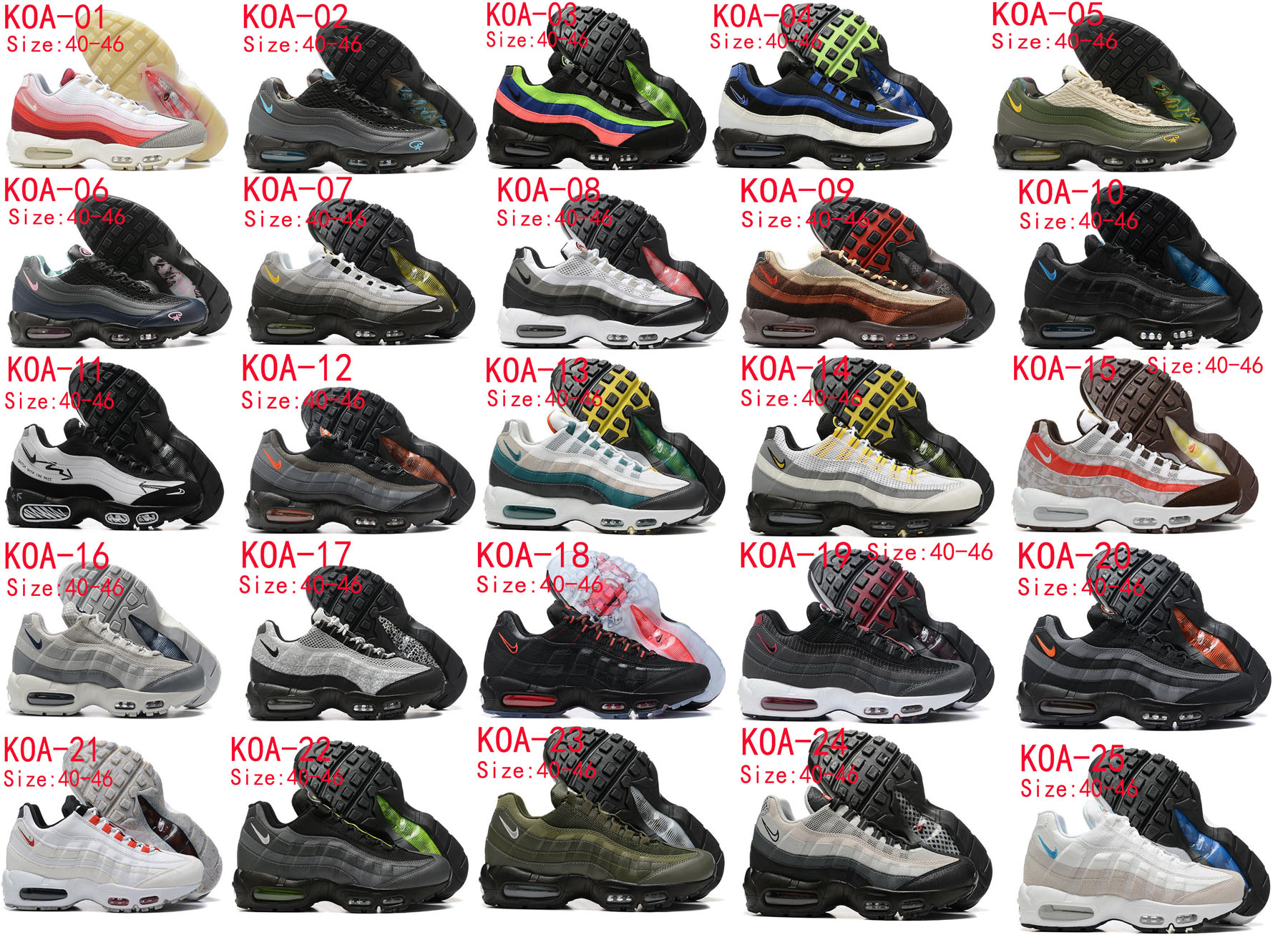 KOA air max 95 59.99usd gallery