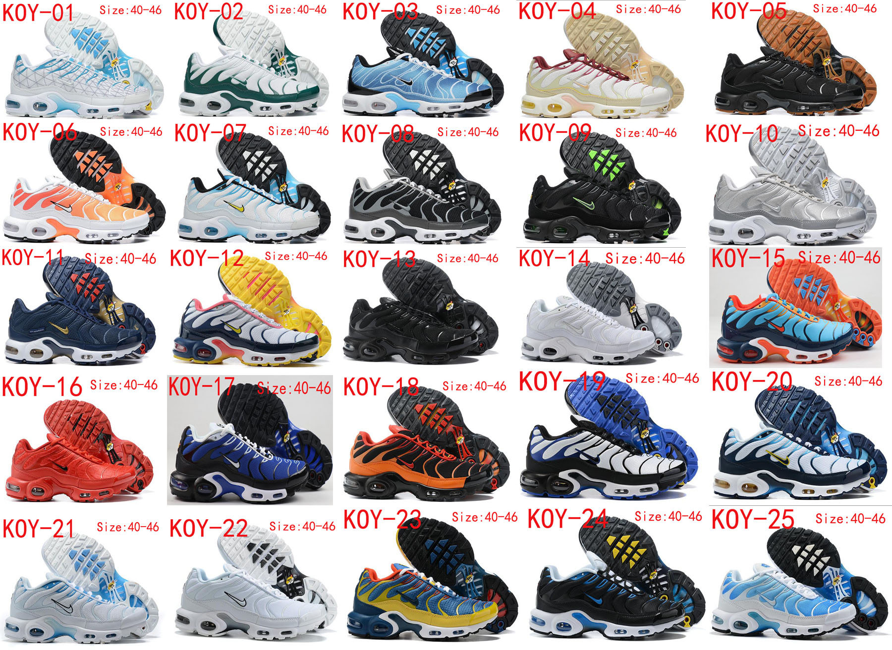 KOY Air max TN 59.99usd gallery