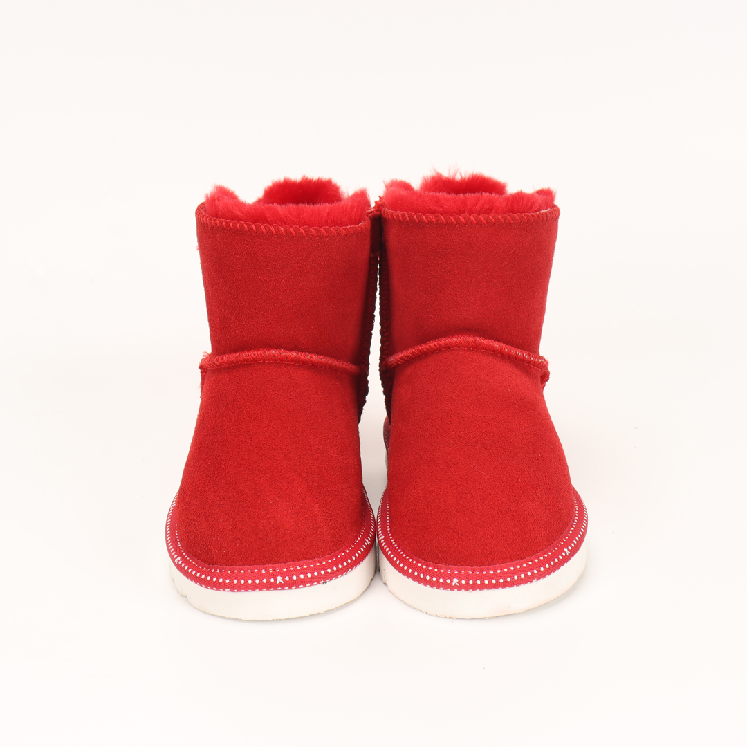 Kids boots GB-01#,real leather+wool gallery