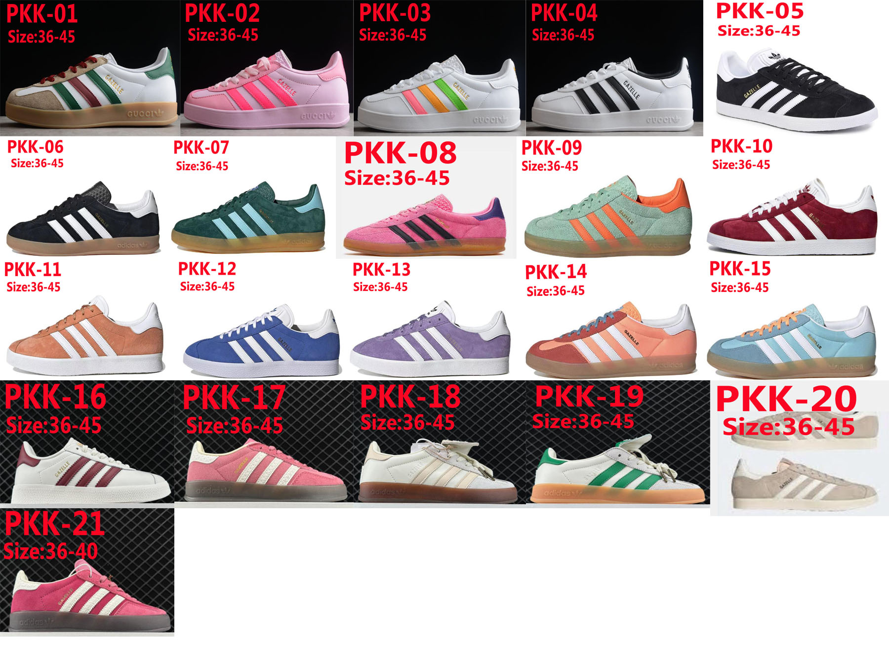 PKK Adidas Gazelle 59.99usd gallery