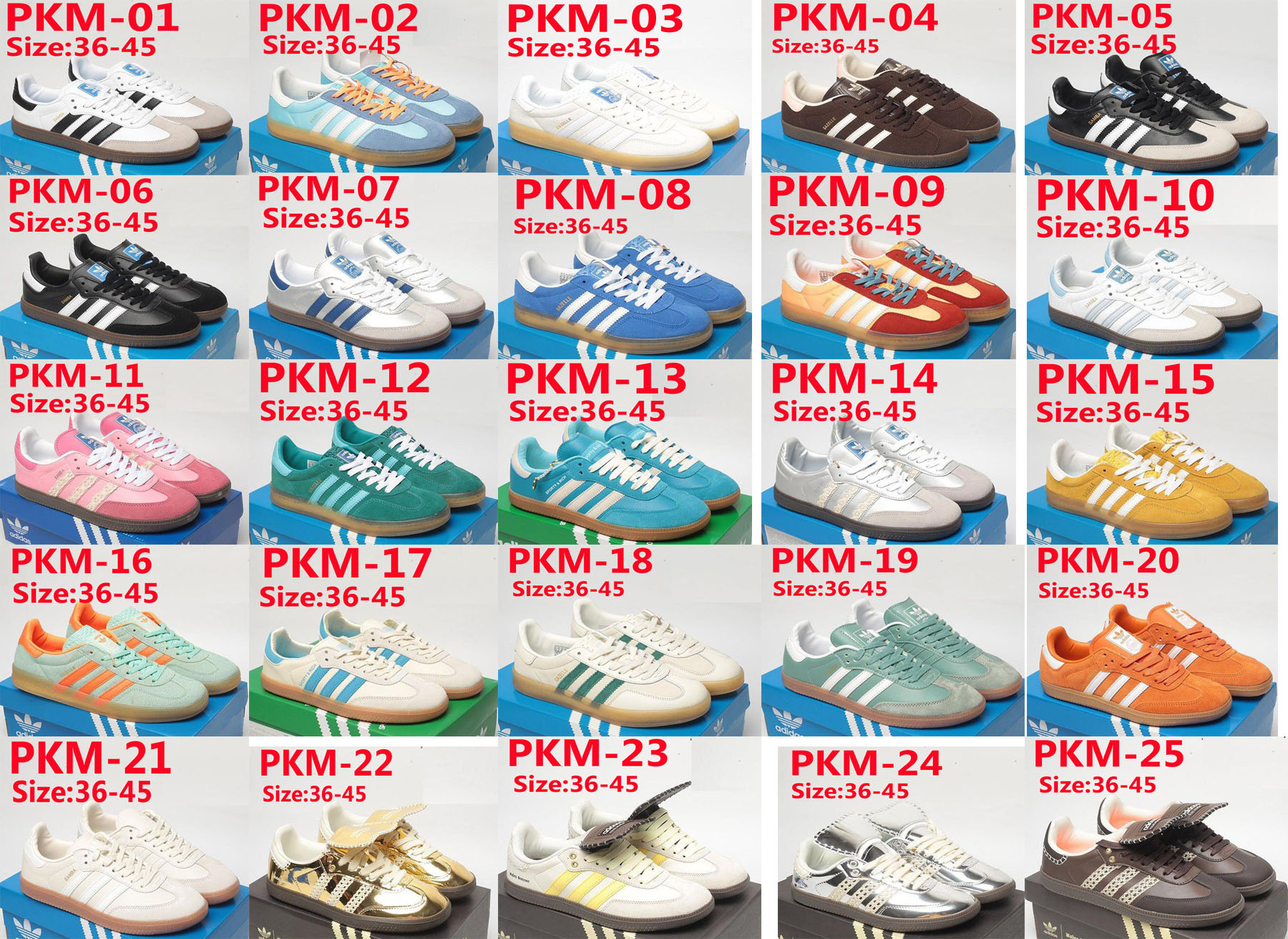 PKM adidas samba 59.99usd gallery