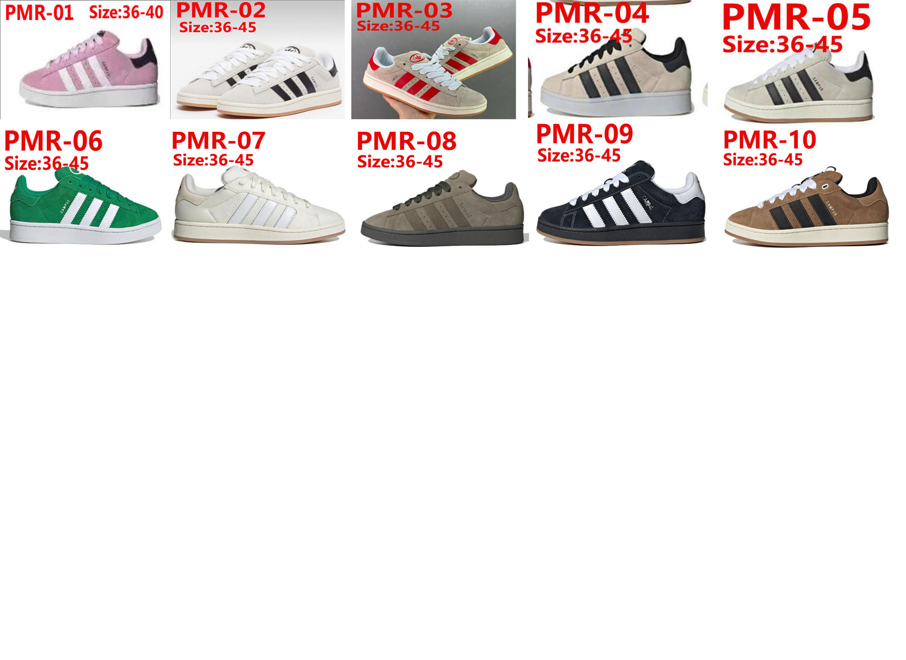 PMR adidas campus 59.99usd gallery