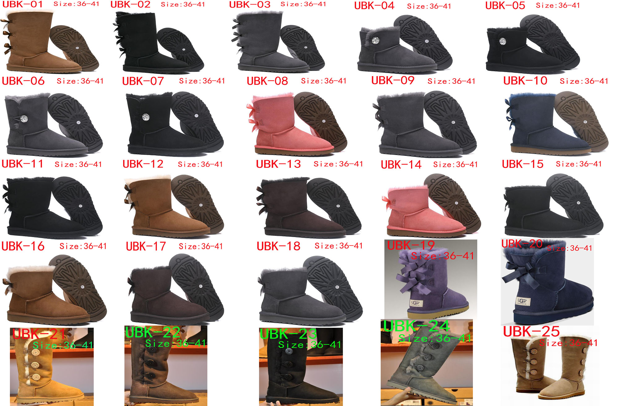 UBK ugg boots 59.99usd gallery