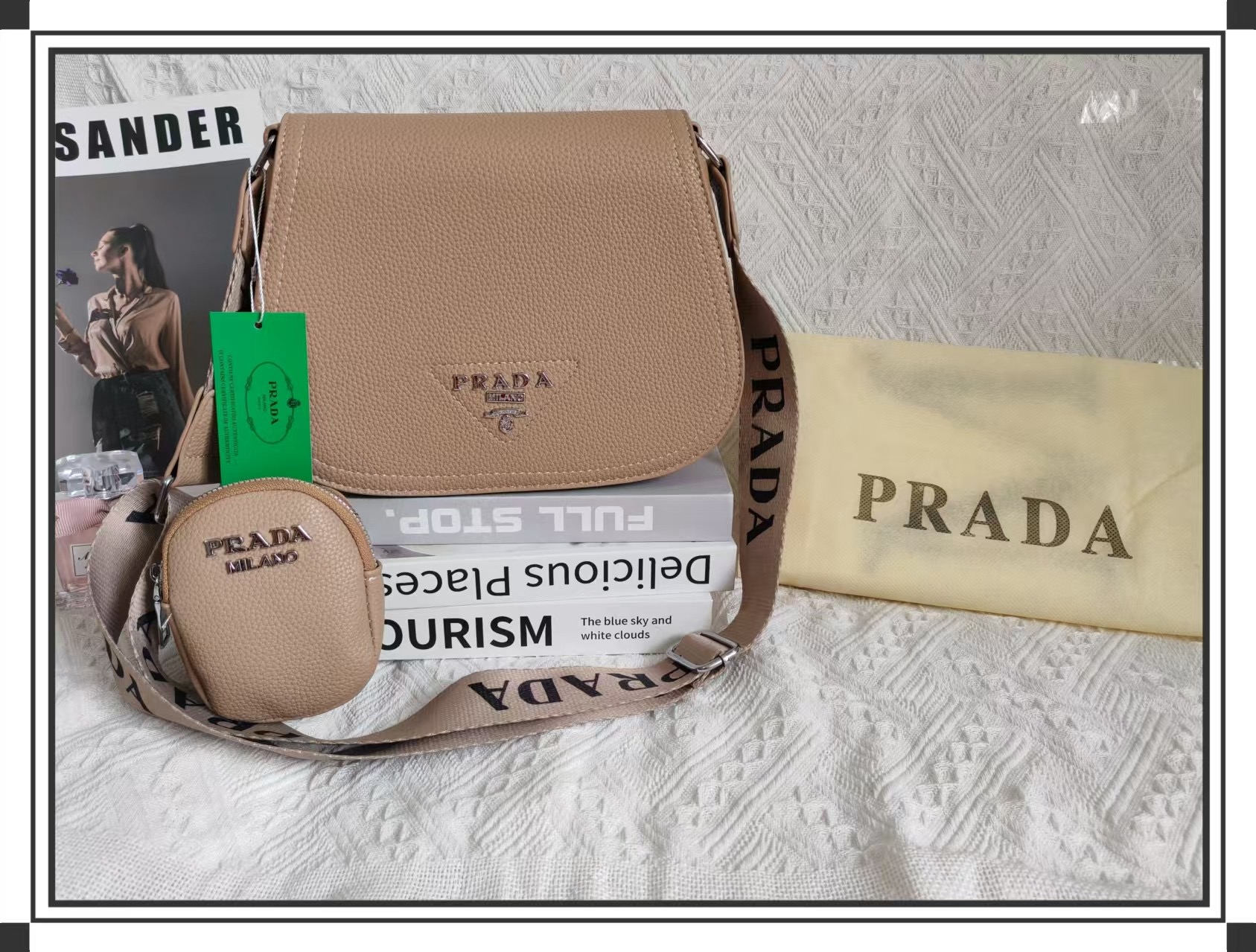 Video PM063-PM070，190.99 Prada bag gallery