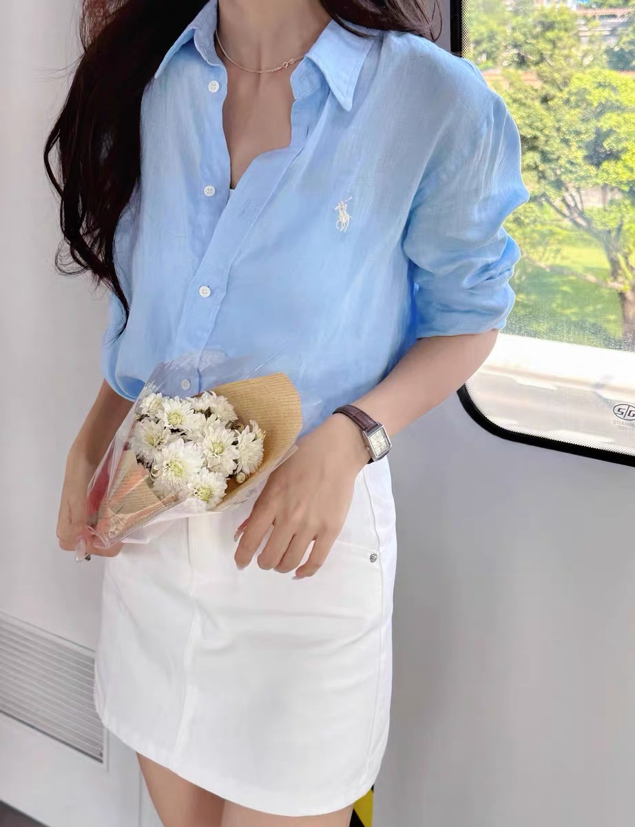 WW662 POLO Women long sleeve shirt gallery