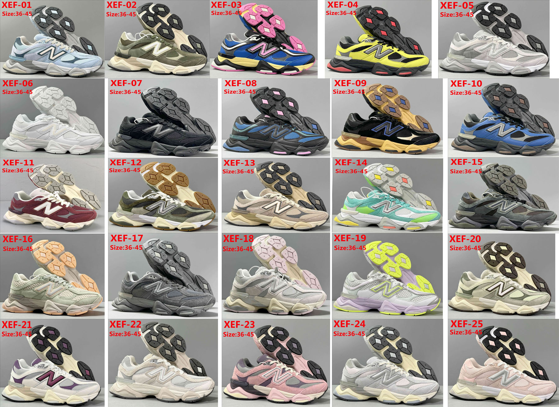 XEF new balance 9060 69usd gallery