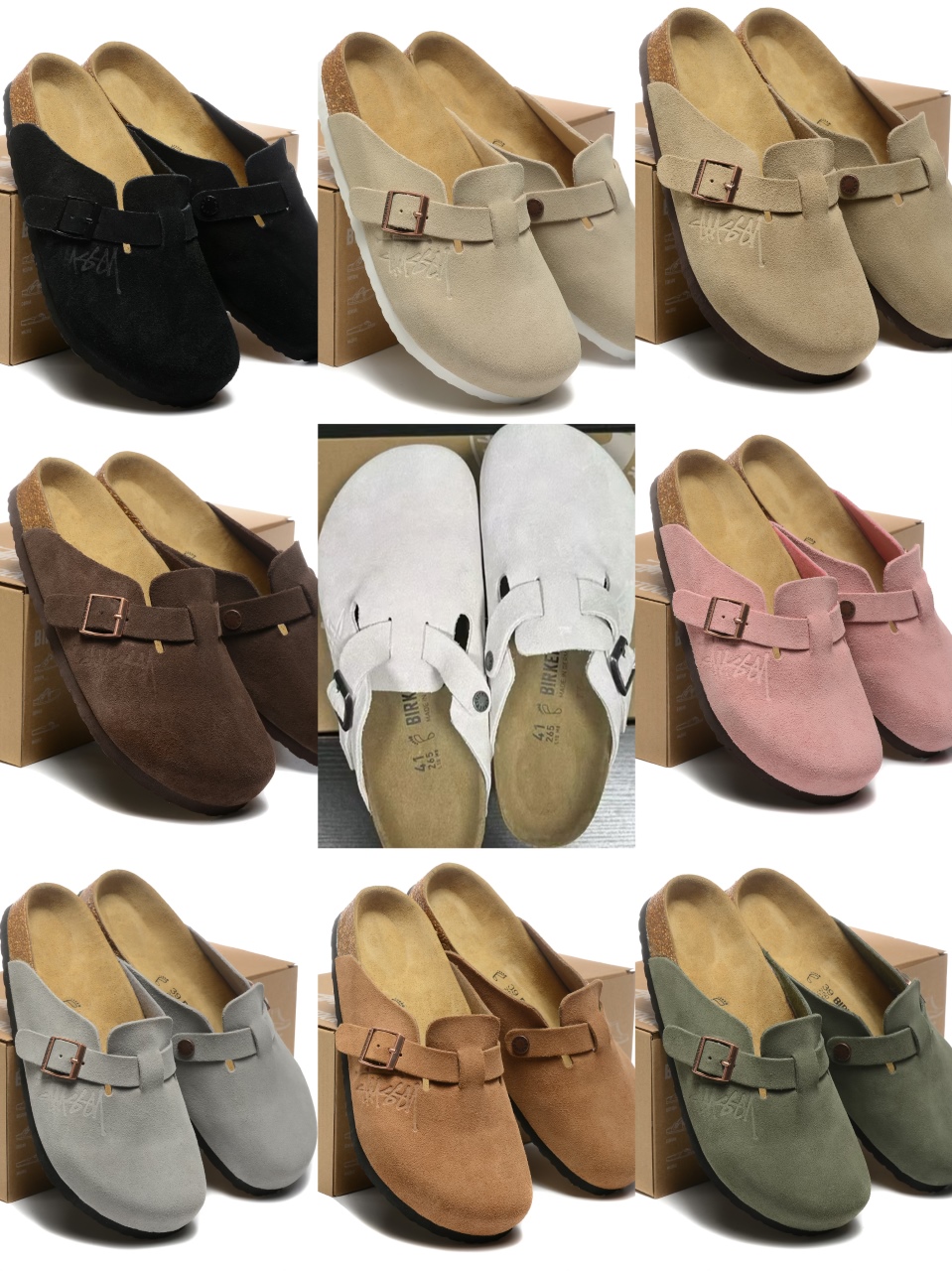 Yar3593   Birkenstock &Stussy  48$ gallery