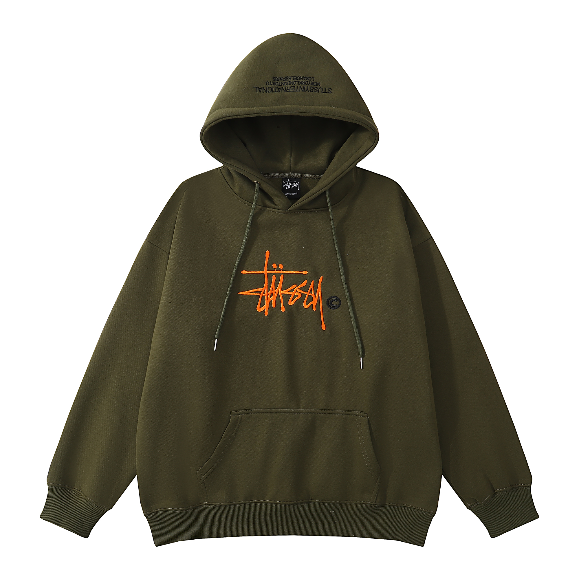 ZZ317 STUSSY Hooded sweatshirt gallery