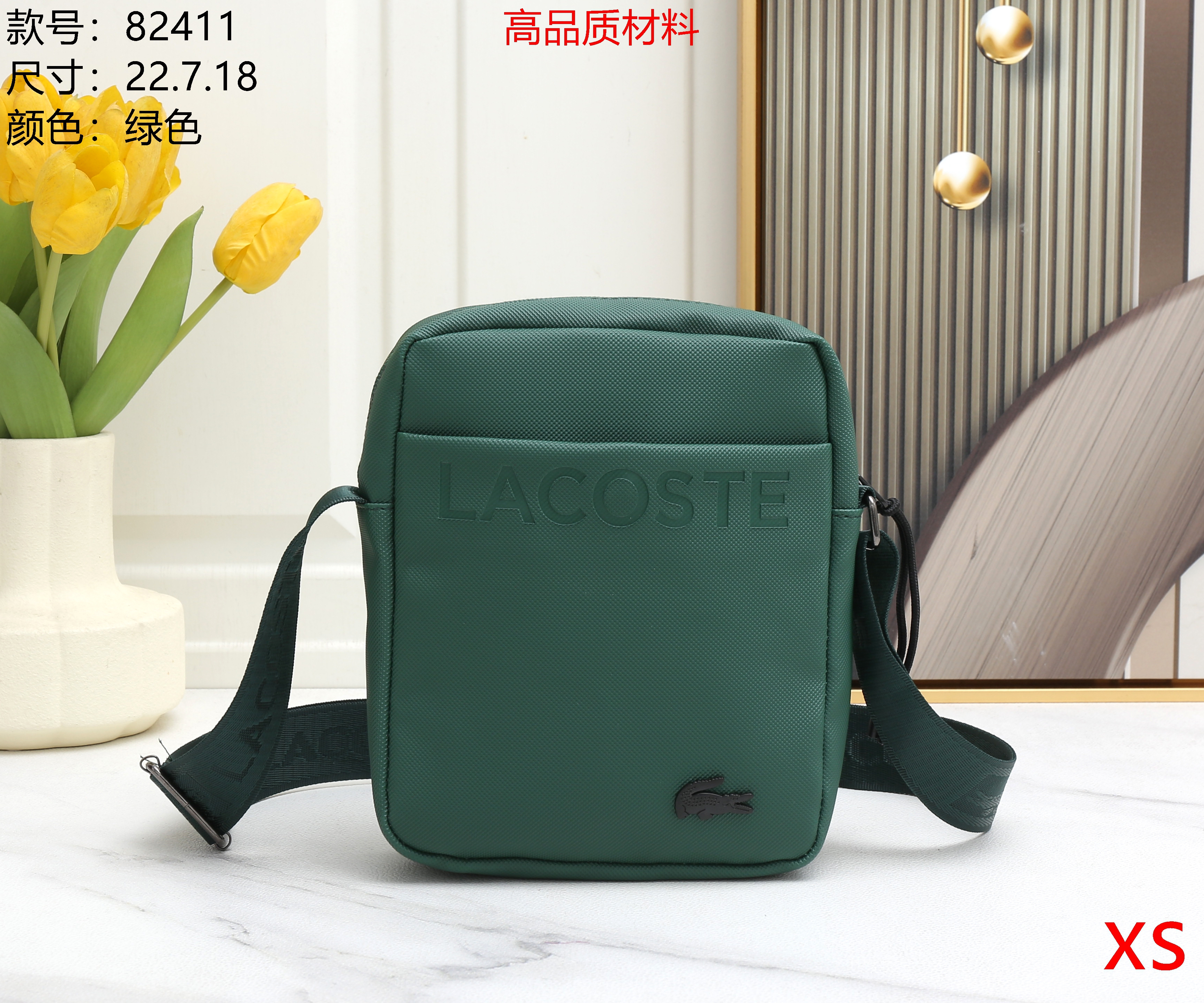 ZZ408 LACOSTE Men handbag gallery