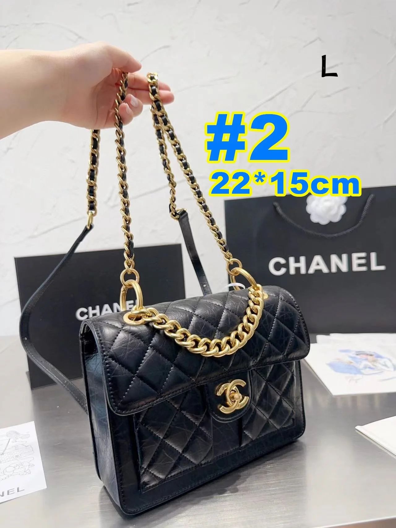 code:3735-503-70$-CHANEL-with box gallery