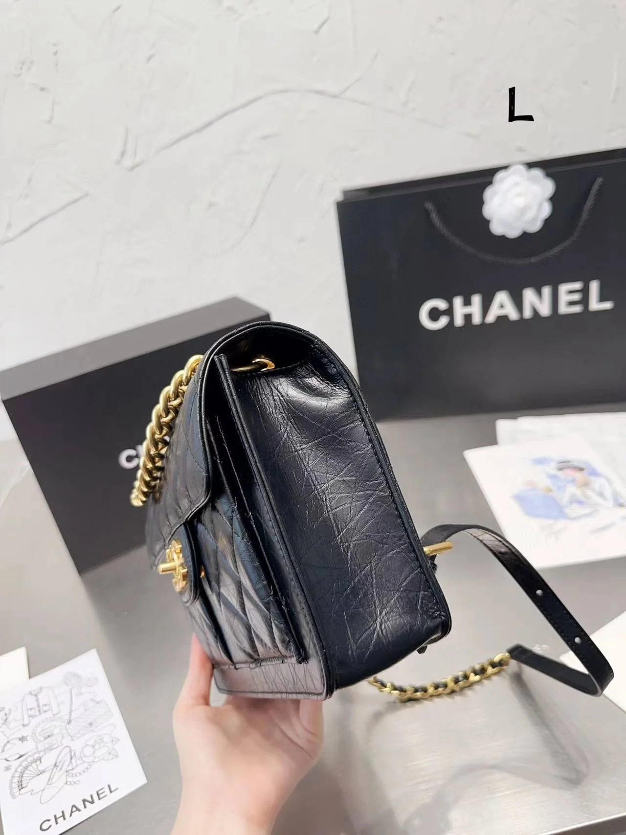 code:3735-503-70$-CHANEL-with box gallery