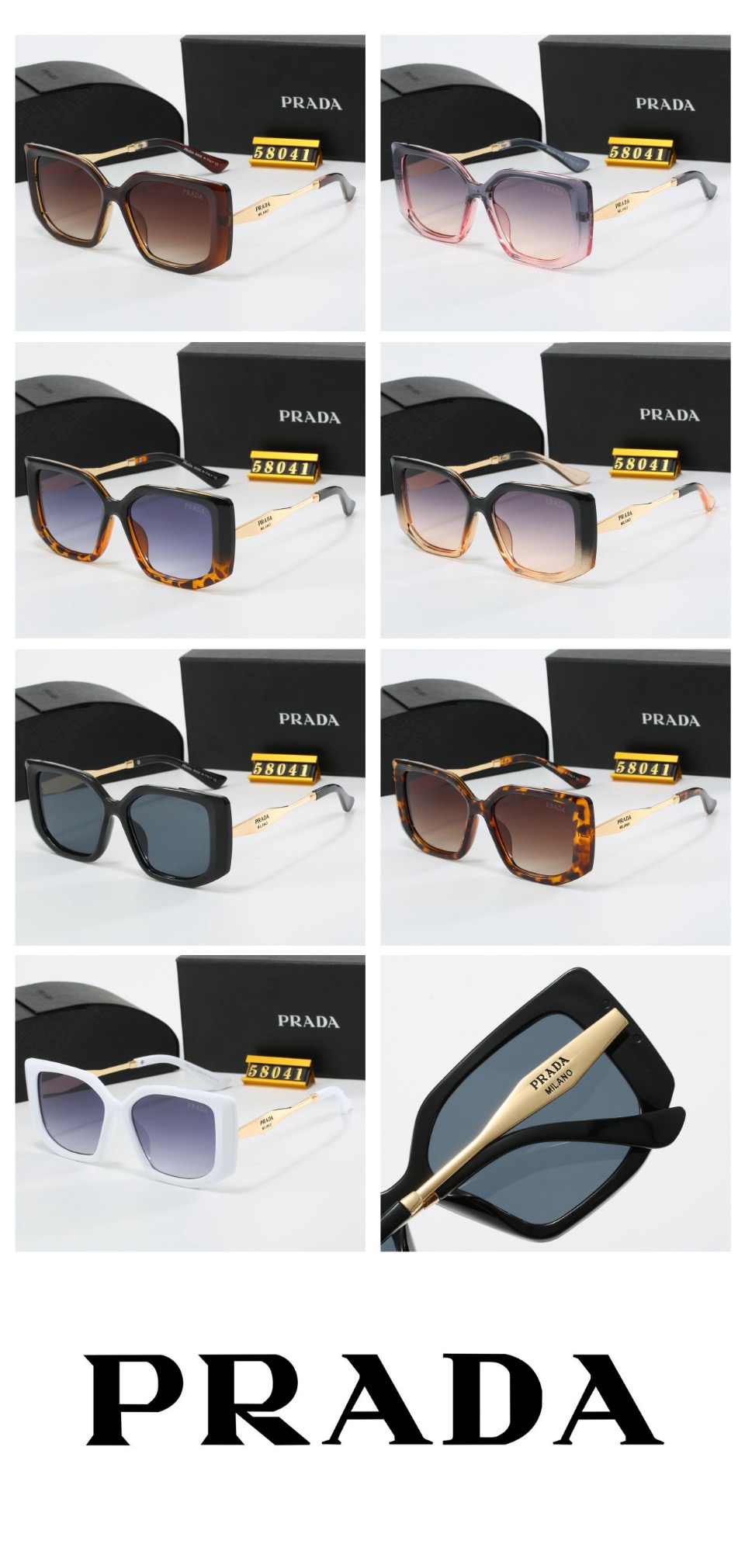 video CV3902-CV3908，Prada sunglasses 169.99 gallery