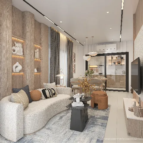 แกลลอรี่ของ CHER ปิ่นเกล้า - วงแหวน (เฌอ ปิ่นเกล้า-วงแหวน) แบบบ้าน LINDEN ทาวน์โฮม 2 ชั้น จาก Peace&Living โซนนน รูปที่ 1