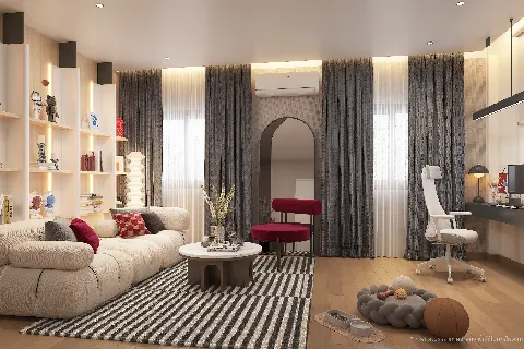 แกลลอรี่ของ Cher ปิ่นเกล้า-วงแหวน แบบบ้าน ASPEN ทาวน์โฮม 2 ชั้น สัมผัสความเรียบง่ายของการใช้ชีวิต รูปที่ 2