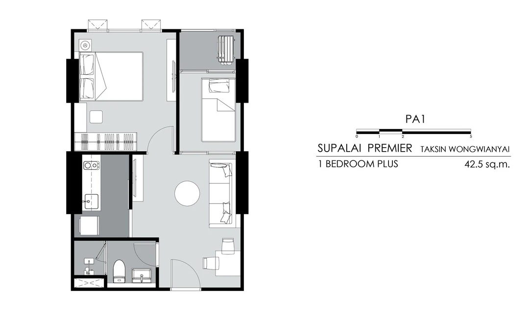 ภาพแปลนของ มือสอง 1 รูปที่ 1
