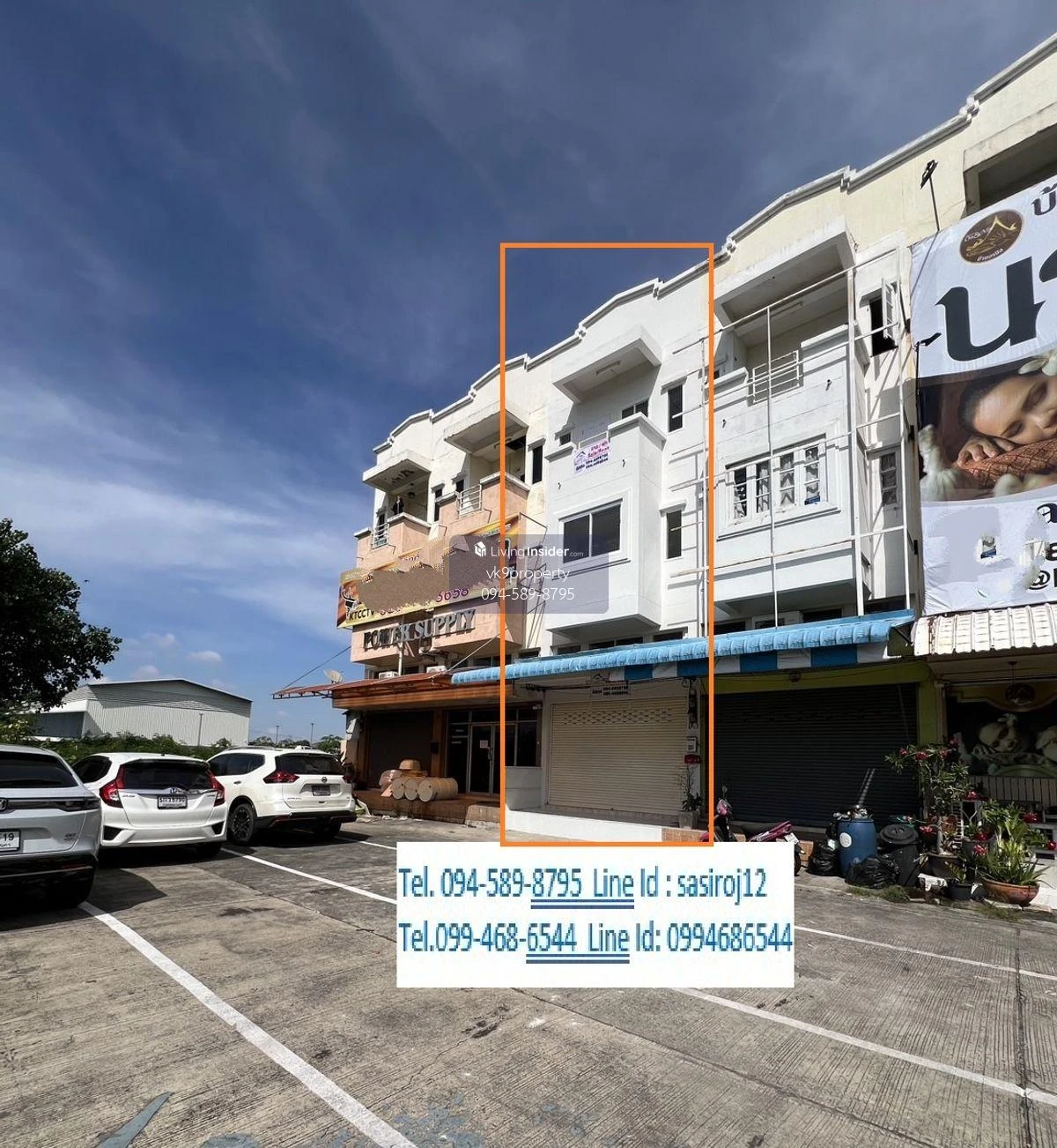 Cover Image-ให้เช่า อาคารพานิช หมู่บ้านกิตตินคร บางปู ท้ายบ้านใหม่ สมุทรปราการ