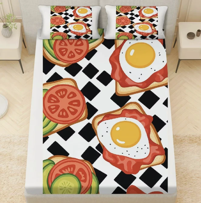 Cover Image-ชุดผ้าปูที่นอนสำหรับสุนัขพุกน่ารัก 3 ชิ้น - ผ้านุ่ม ระบายอากาศได้ดี ป้องกันที่นอนแบบไม่มีแผ่นรองด้าน