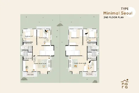 แกลลอรี่ของ Nara: แบบบ้าน Minimal Soeul รูปที่ 6