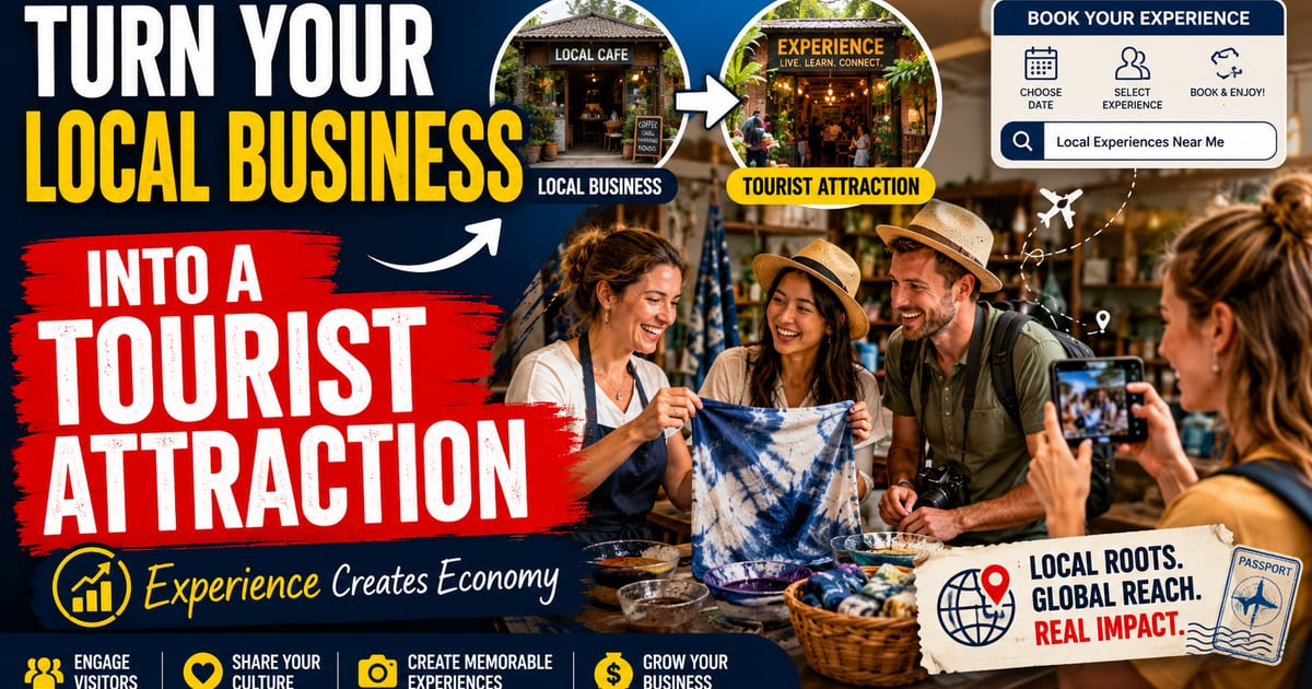 How Can I Turn My Local Business Into a Tourist Attraction?