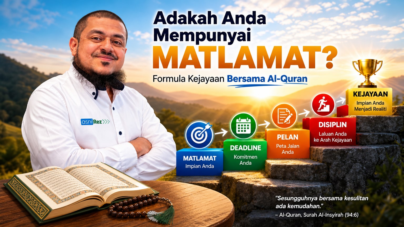 Adakah Anda Mempunyai Matlamat? Formula Kejayaan Bersama Al-Quran