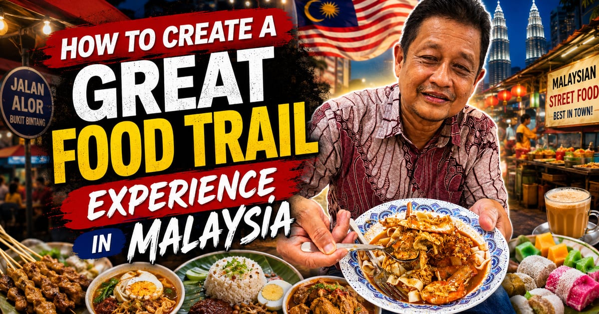 How to Create a Great Food Trail Experience in Malaysia