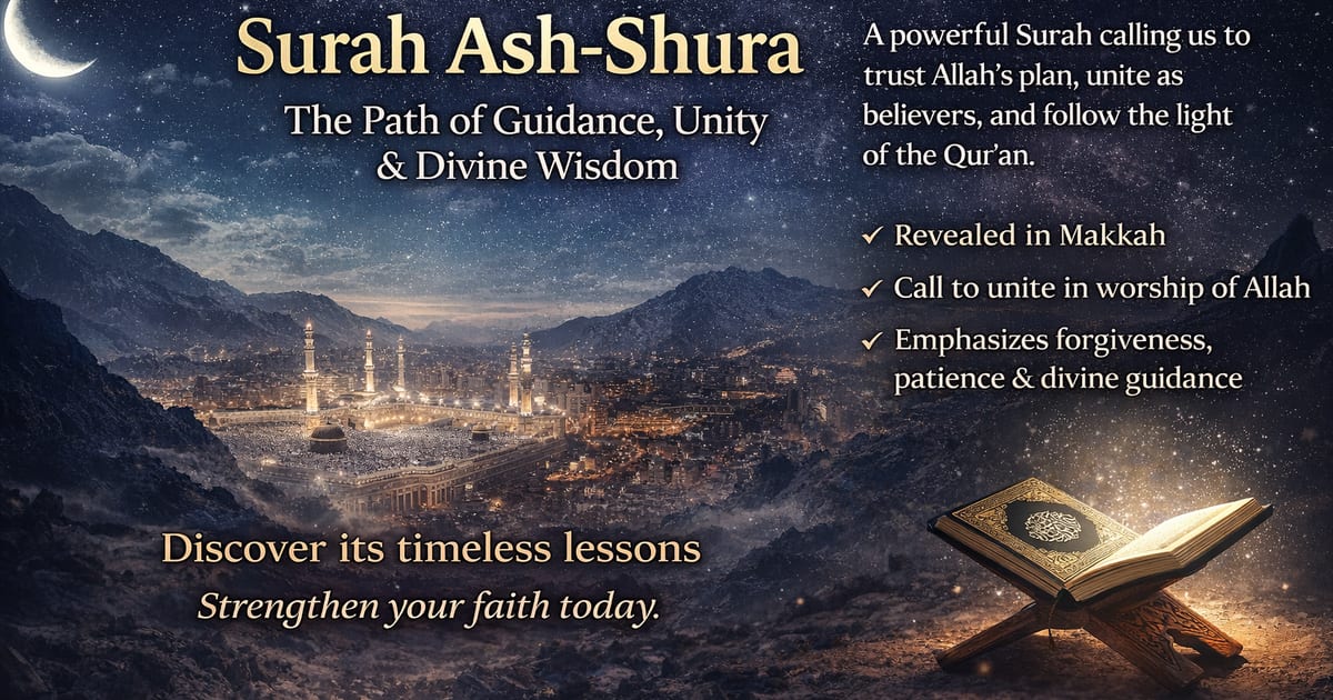 Learn Surah Ash-Shūrā (42)