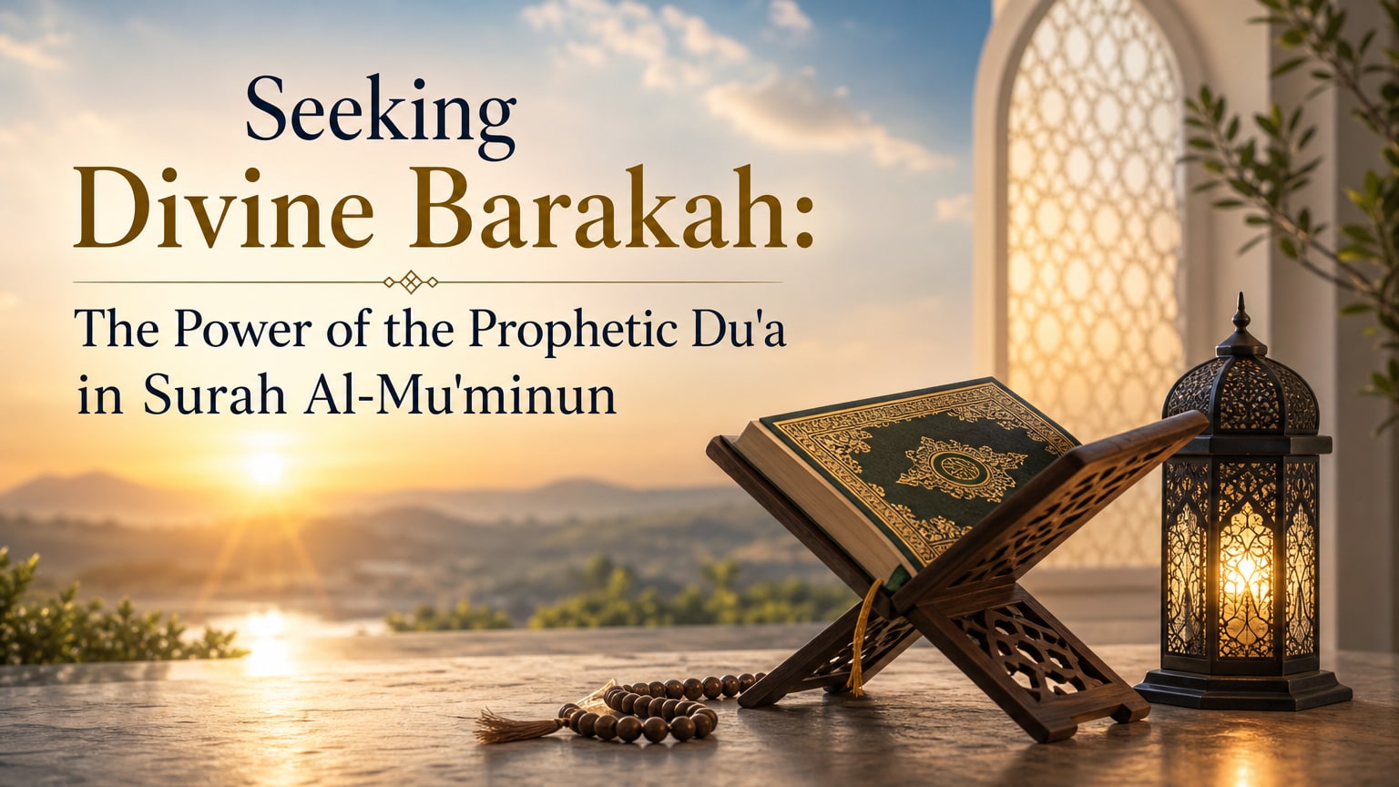 Seeking Divine Barakah: The Power of the Prophetic Du'a in Surah Al-Mu'minun