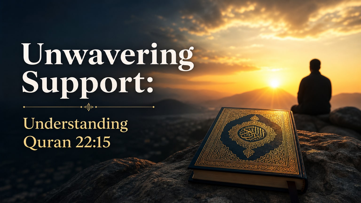 Unwavering Support: Understanding Quran 22:15