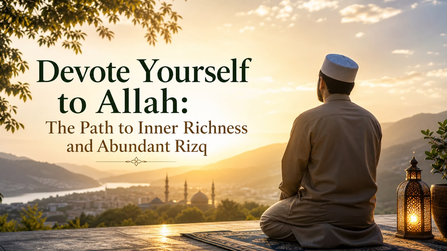 Devote Yourself to Allah: The Path to Inner Richness and Abundant Rizq