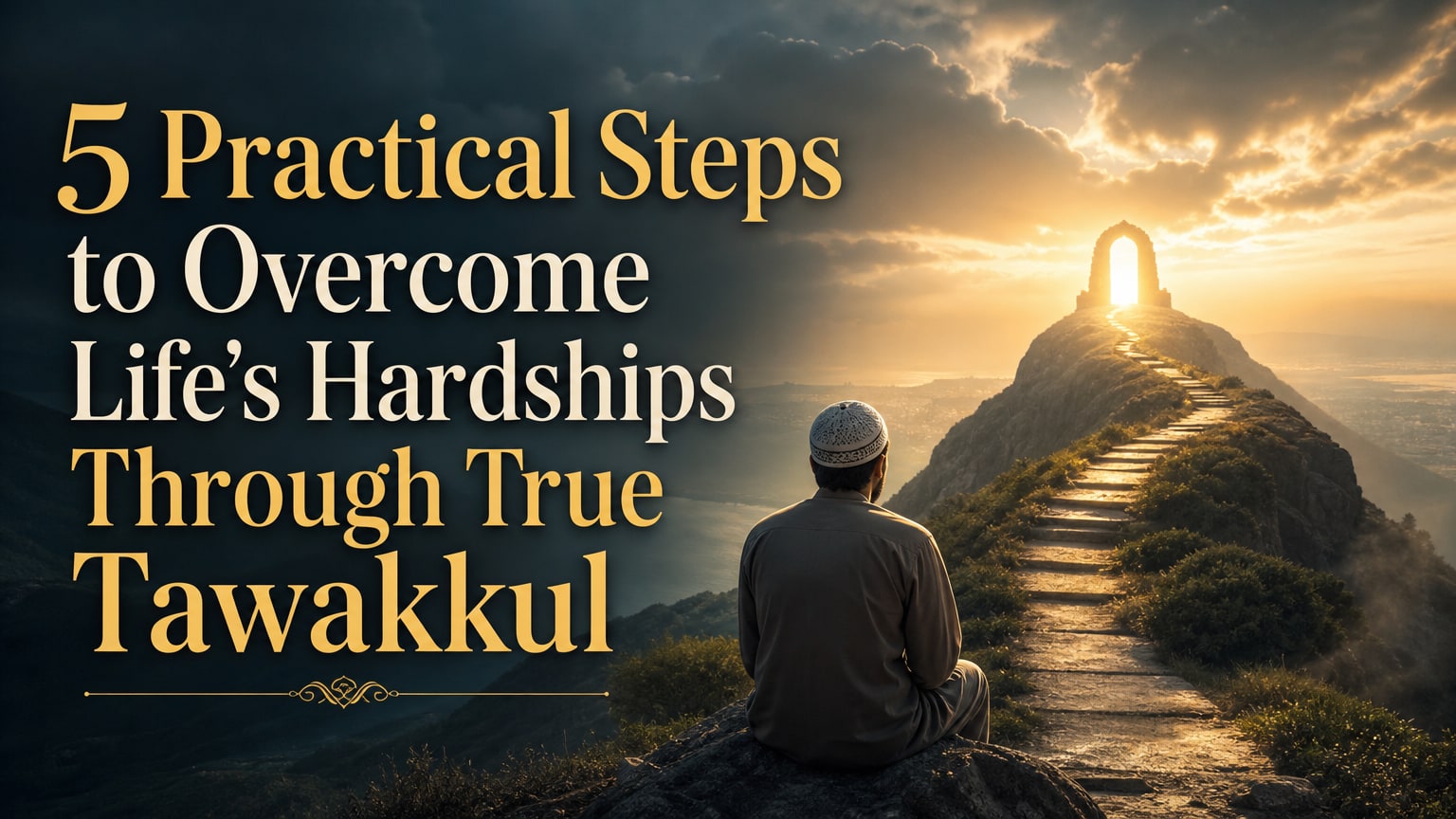5 Practical Steps to Overcome Life's Hardships Through True Tawakkul