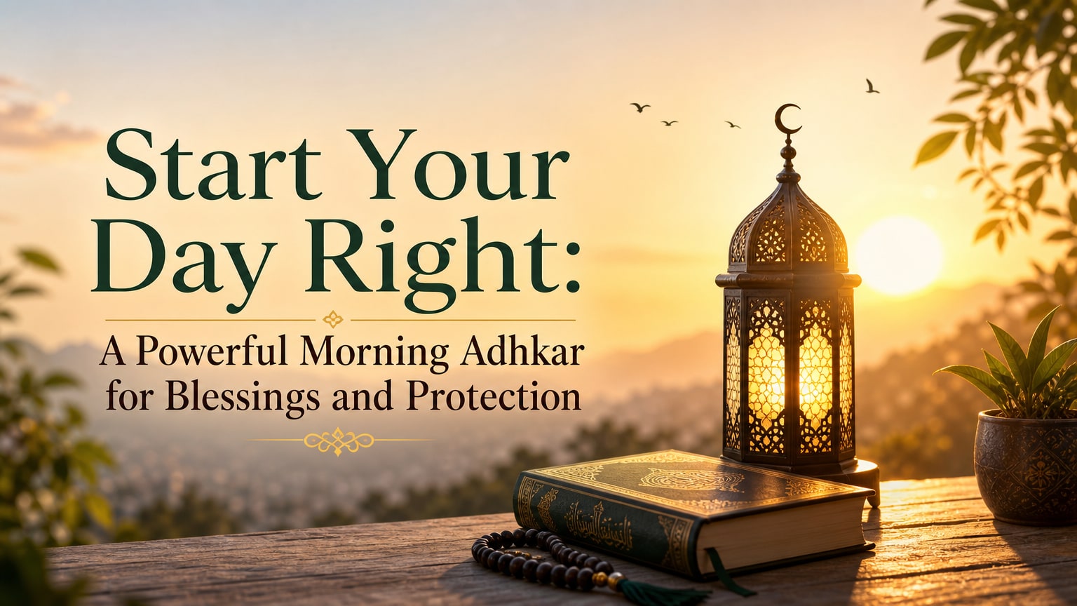 Start Your Day Right: A Powerful Morning Adhkar for Blessings and Protection