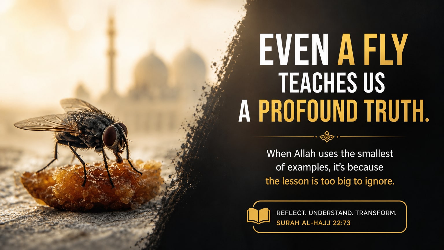 Understanding the Parable of the Fly: A Simple Guide to Surah Al-Hajj 22:73