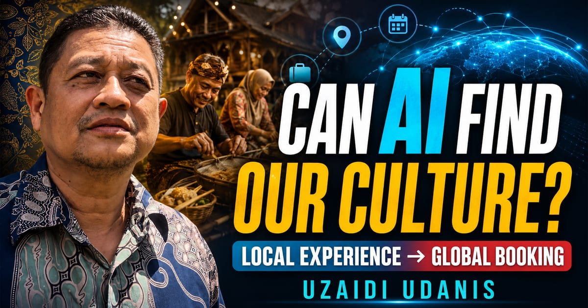 Culture Is Not a Tourism Product Until Travellers Can Find and Book It
