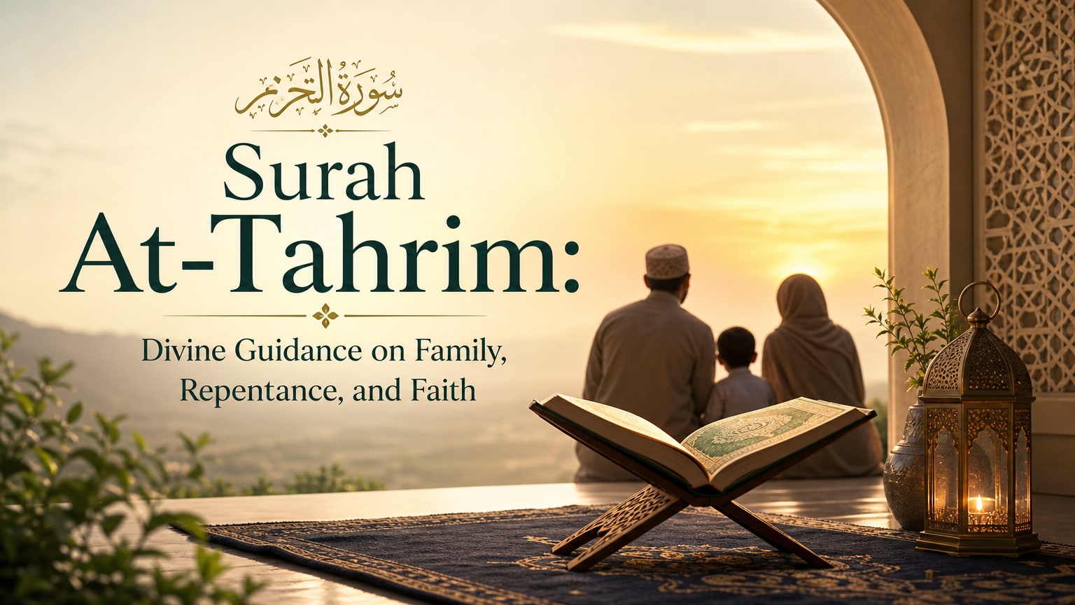 Surah At-Tahrim: Divine Guidance on Family, Repentance, and Faith
