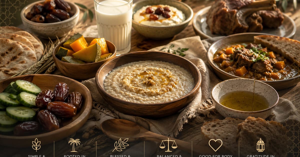 🍽️ Prophetic Meals of Rasulullah ﷺ