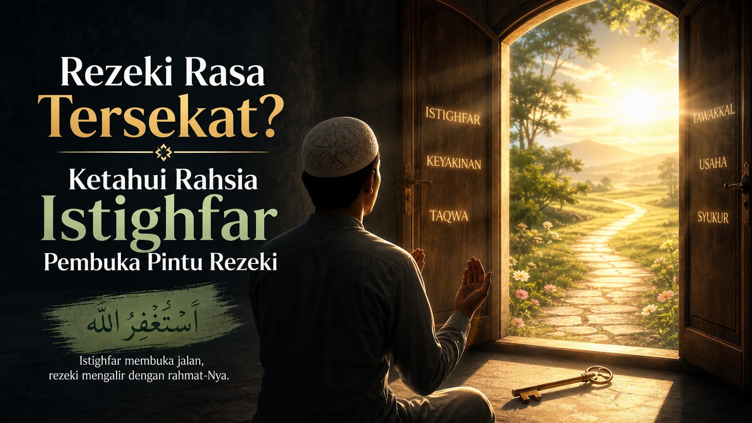 Rezeki Rasa Tersekat? Ketahui Rahsia Istighfar Pembuka Pintu Rezeki