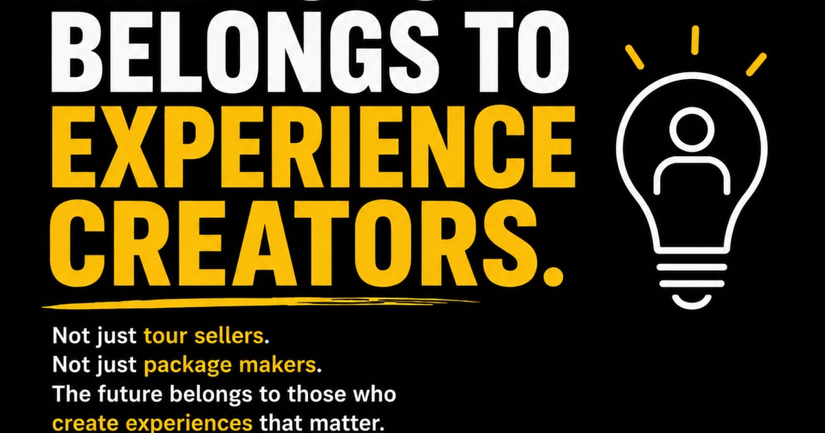 Why The Future Belongs to Experience Creators ?