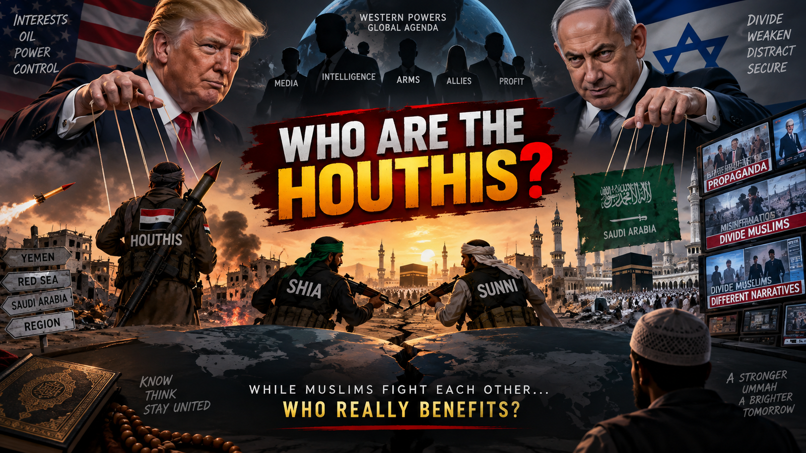 WHO ARE THE HOUTHIS — AND WHO BENEFITS WHEN MUSLIMS FIGHT MUSLIMS?