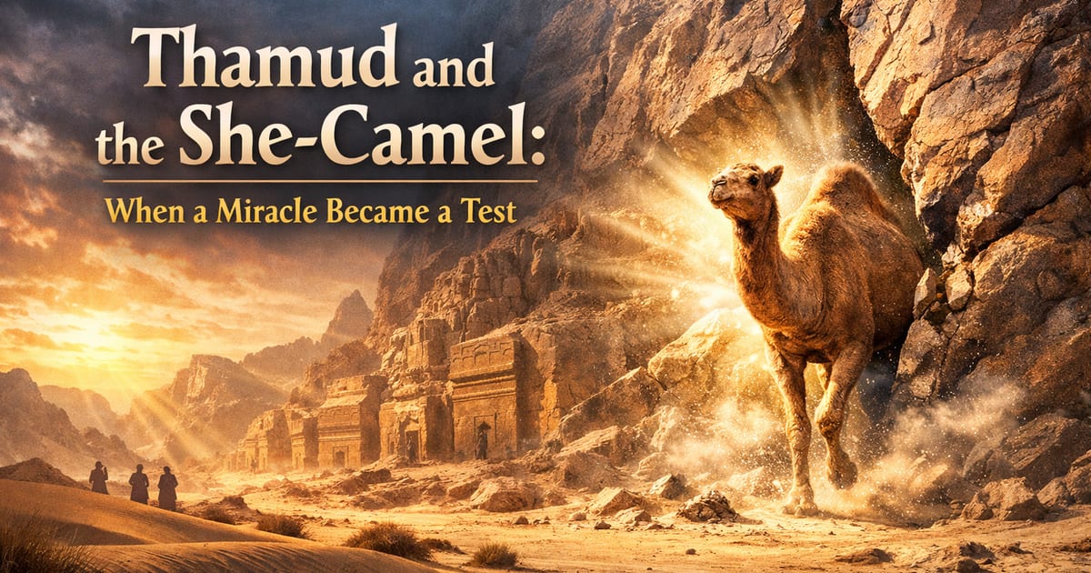 Thamud and the She-Camel: When a Miracle Became a Test