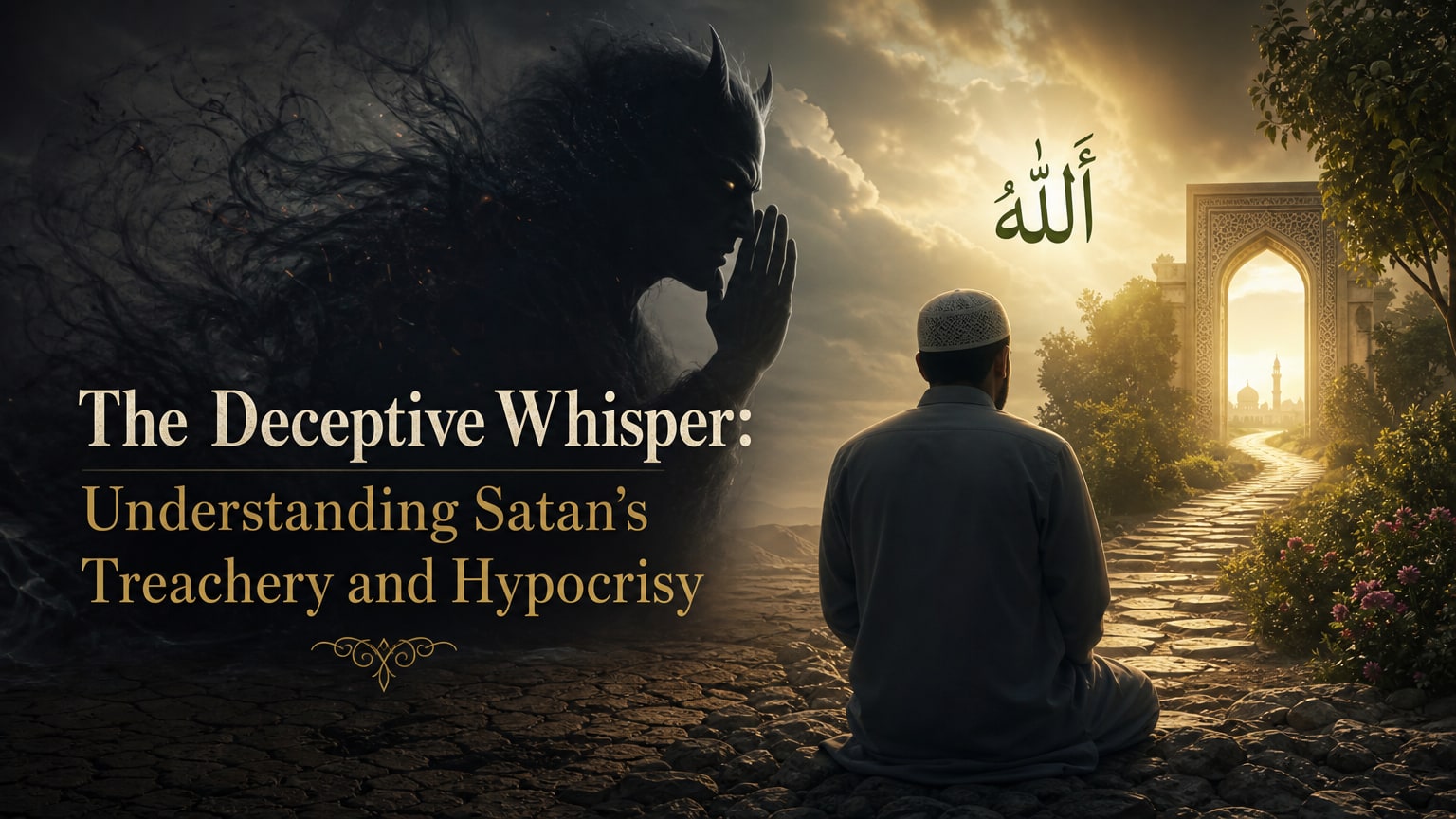 The Deceptive Whisper: Understanding Satan's Treachery and Hypocrisy